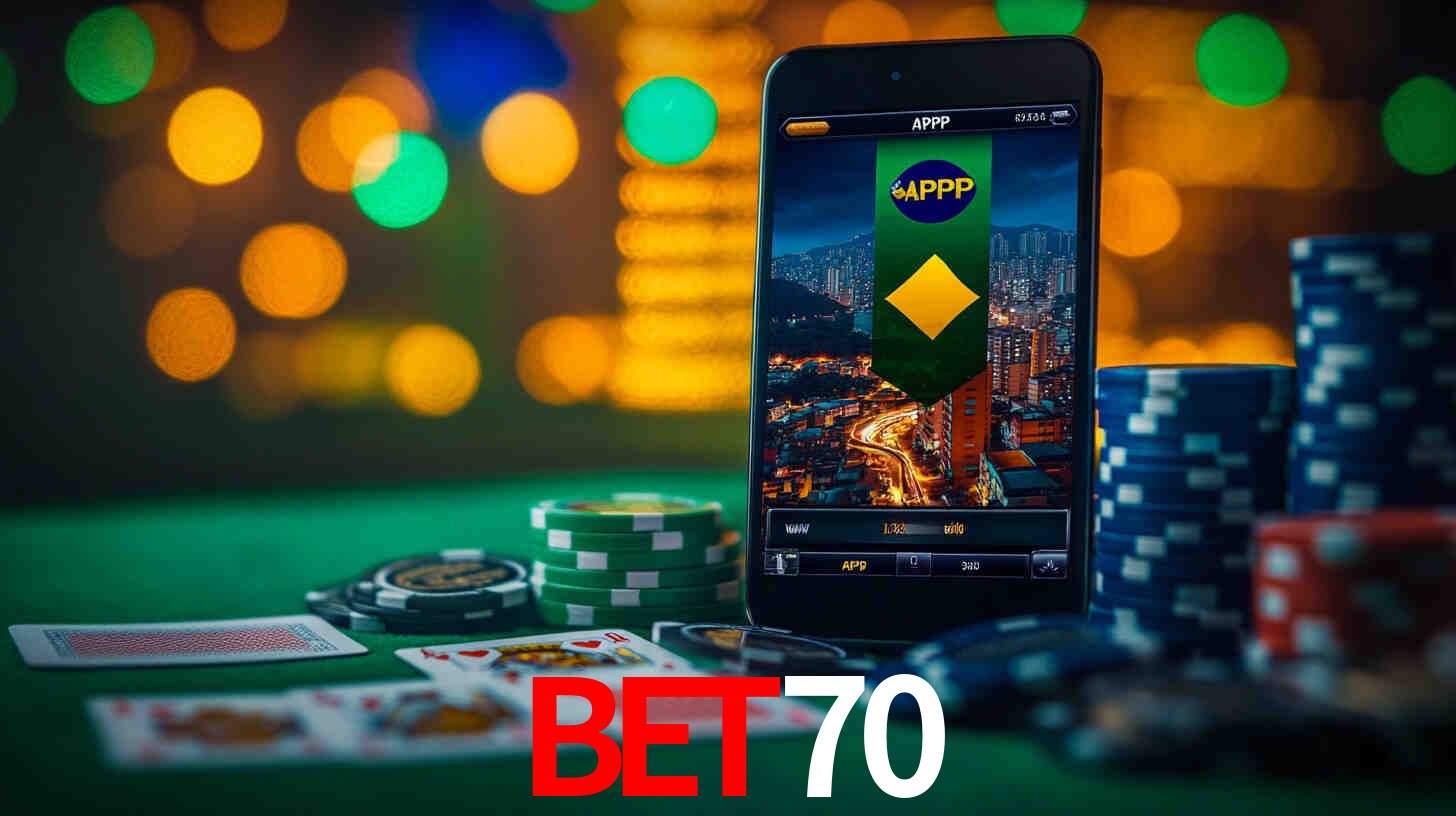 Interface do App BET70